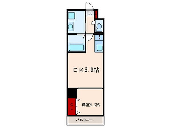 プリオーレ春日野道の物件間取画像